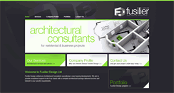 Desktop Screenshot of fusilier-design.com